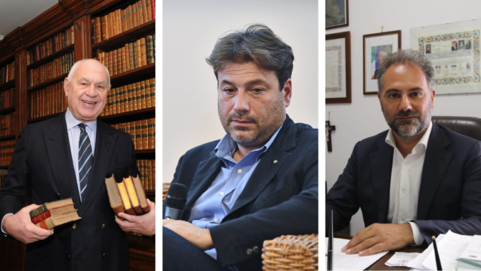 Carlo Nordio, Tomaso Montanari e Catello Maresca