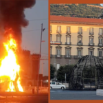 venere degli stracci incendio